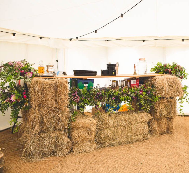 Hay Bale Gin Bar