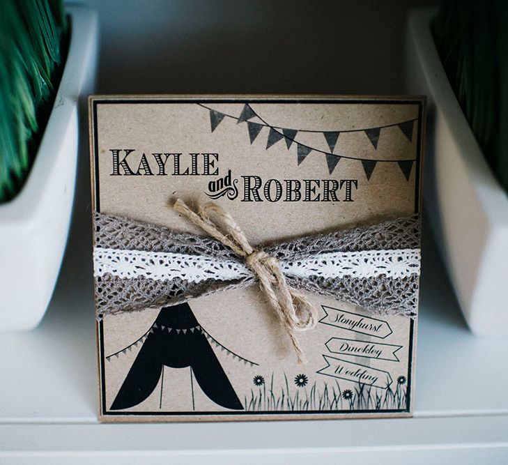 Rustic Wedding Invitation