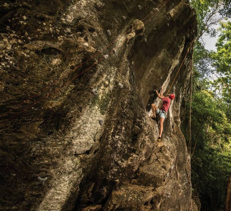 Four Seasons Langkawi - Rock Climbing