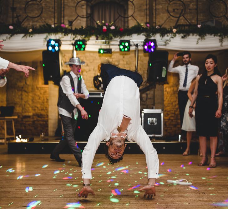 Groom Back Flipping