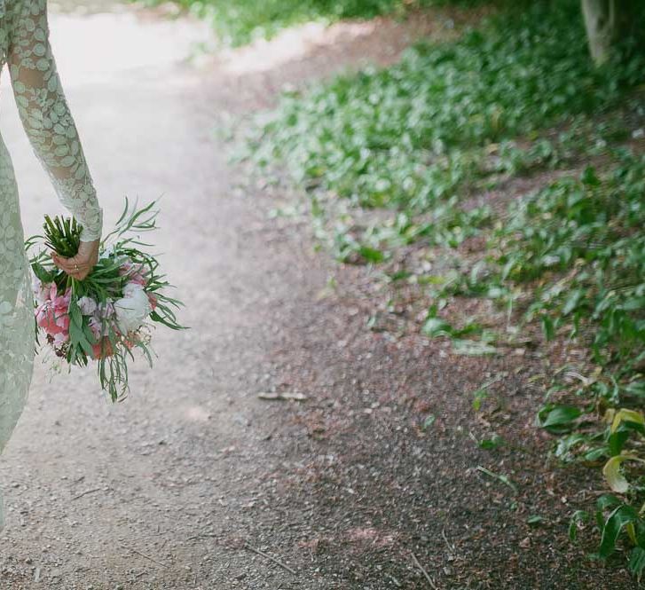 Coral Peony Bouquet