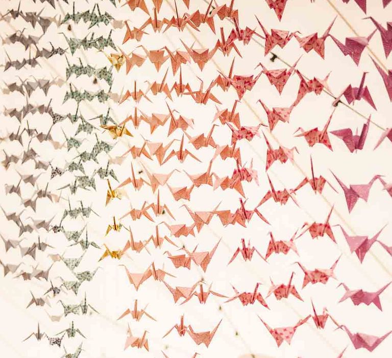 Paper Crane Backdrop