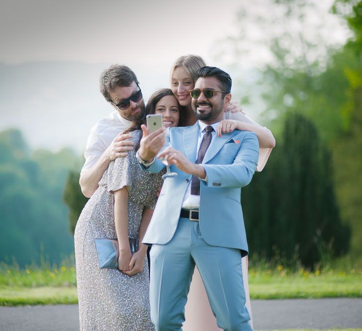 Wedding Guests Selfie