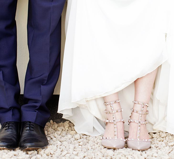 Valentino Rockstud Bridal Shoes