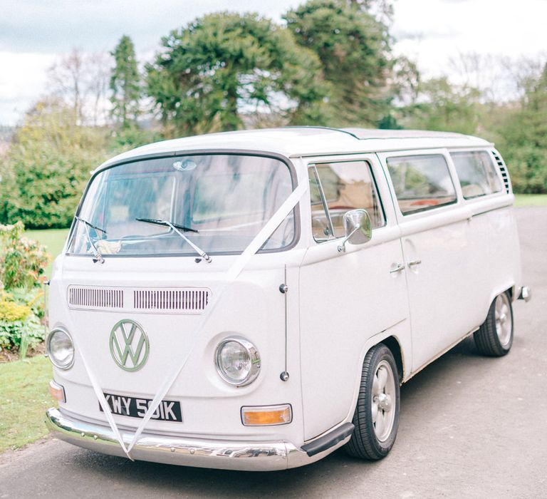 VW Camper Van Wedding Car