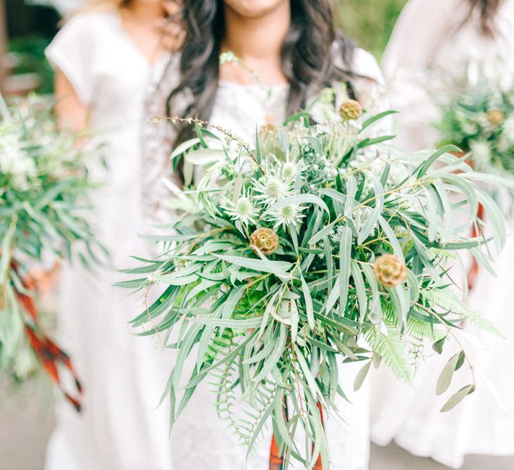 Bridesmaids Greenery Bouquet