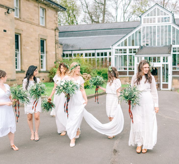 White Bridesmaids