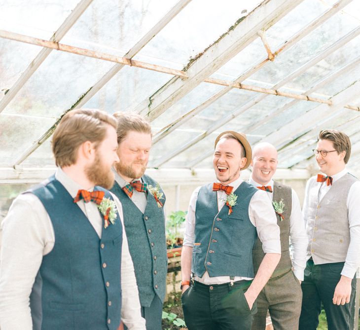 Groomsmen in Tweed