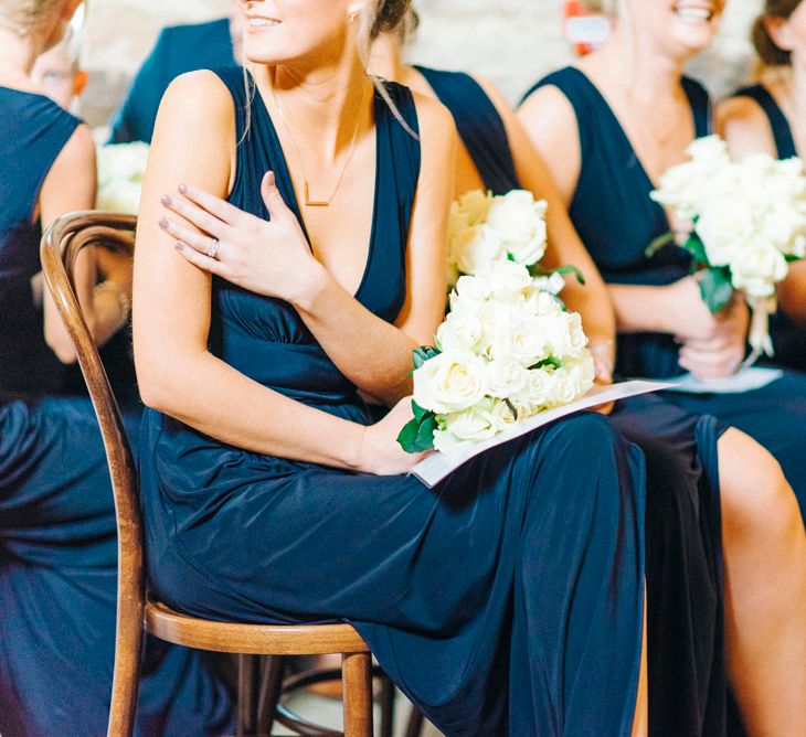 Navy Bridesmaids