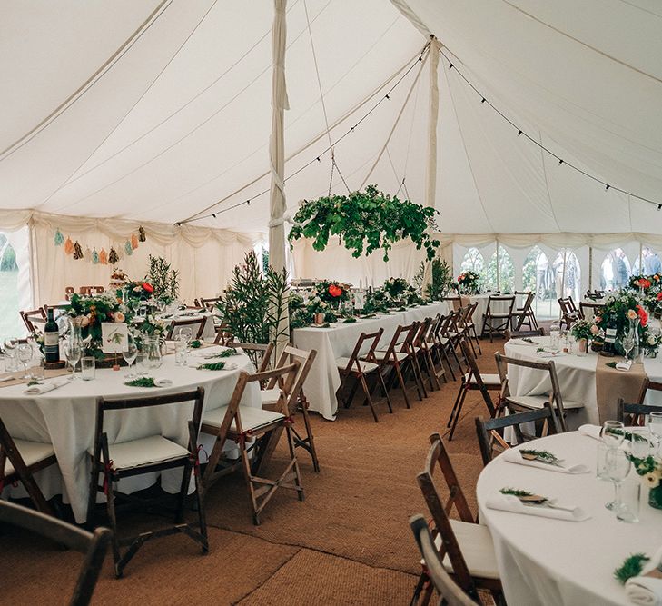 Marquee Wedding Decor