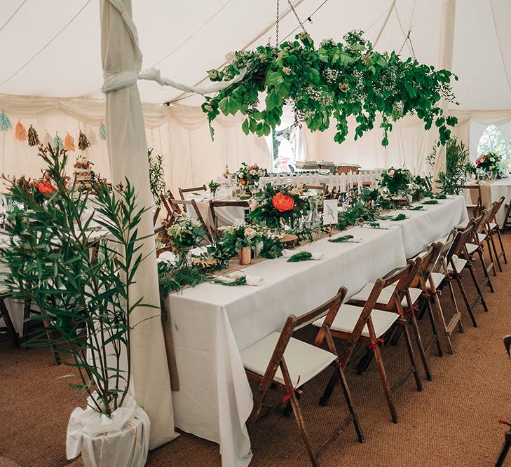 Marquee Wedding Decor