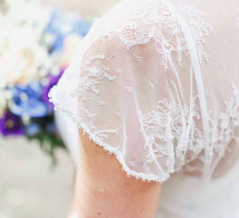 Sleeve Detail of Wedding Dress