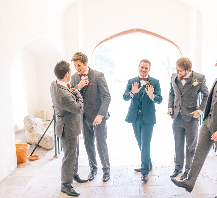 Groomsmen in Tweed