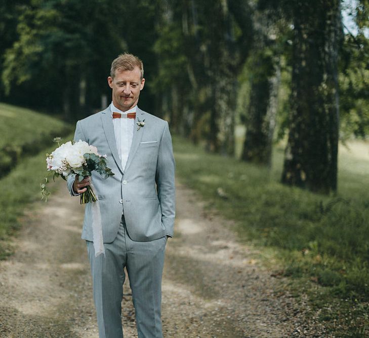 Faubourg Saint Sulpice Grey Suit & Oncle Pape Bow Tie