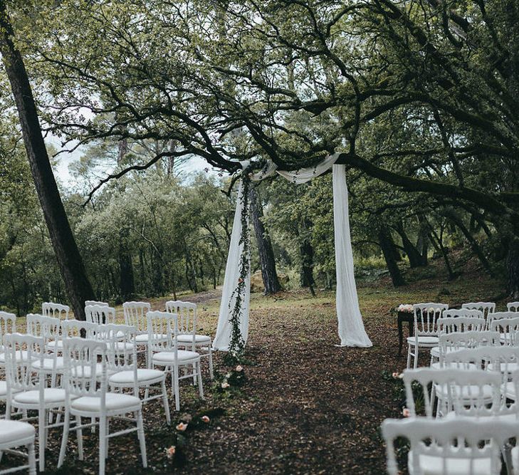 Outdoor Forest Ceremony