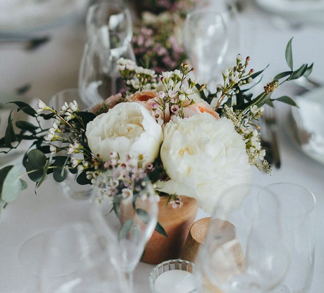 Potted Plants Table Centrepieces