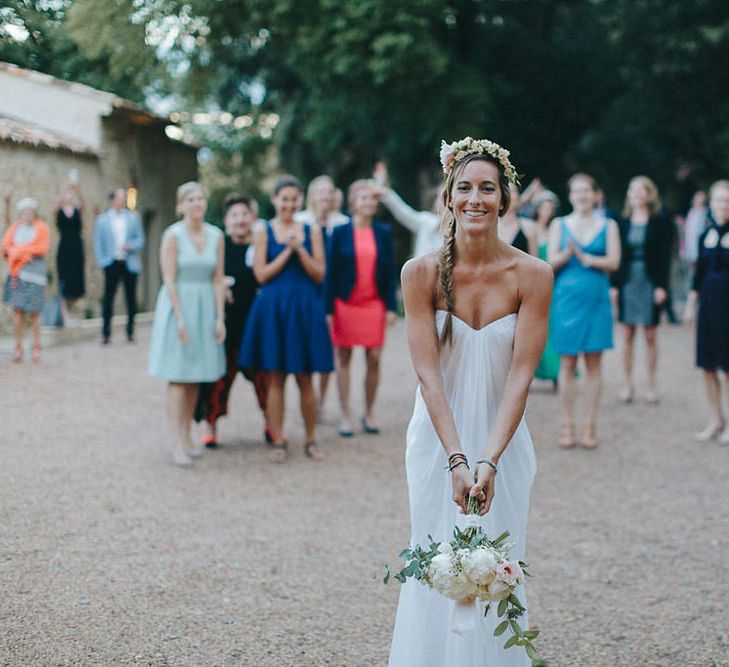 Wedding Bouquet Toss