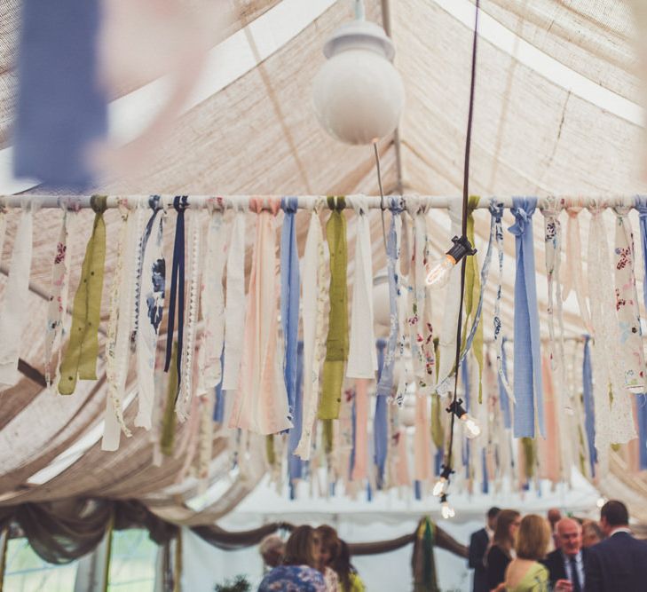 Hanging Ribbon Display