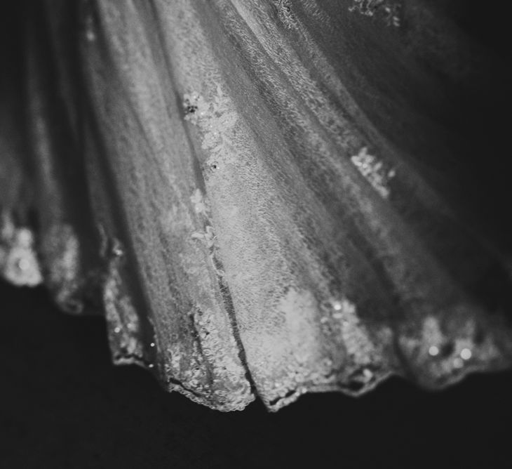 Beautiful Detail On A Nicky Flynn Wedding Dress