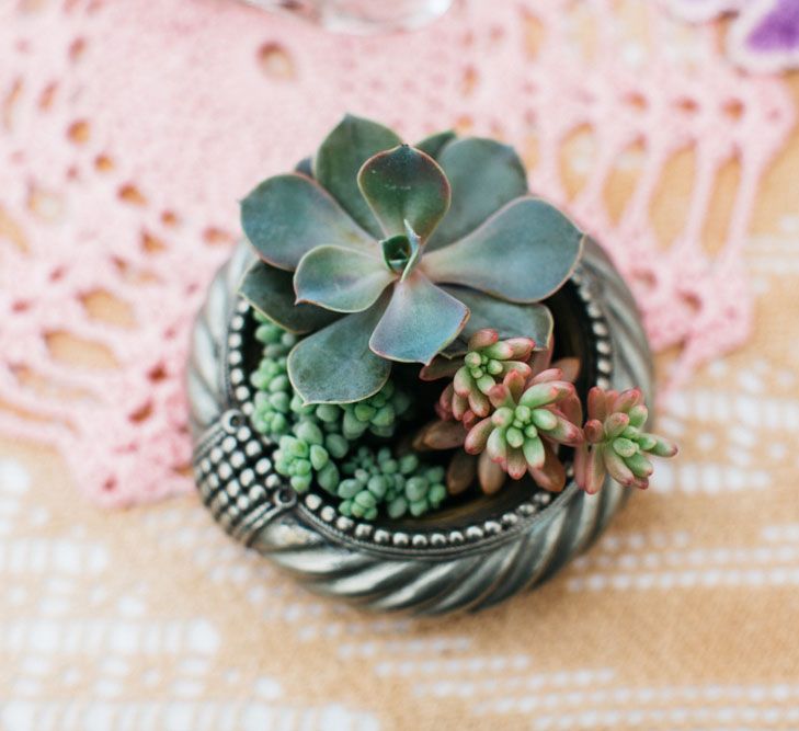 Succulent Wedding Decor