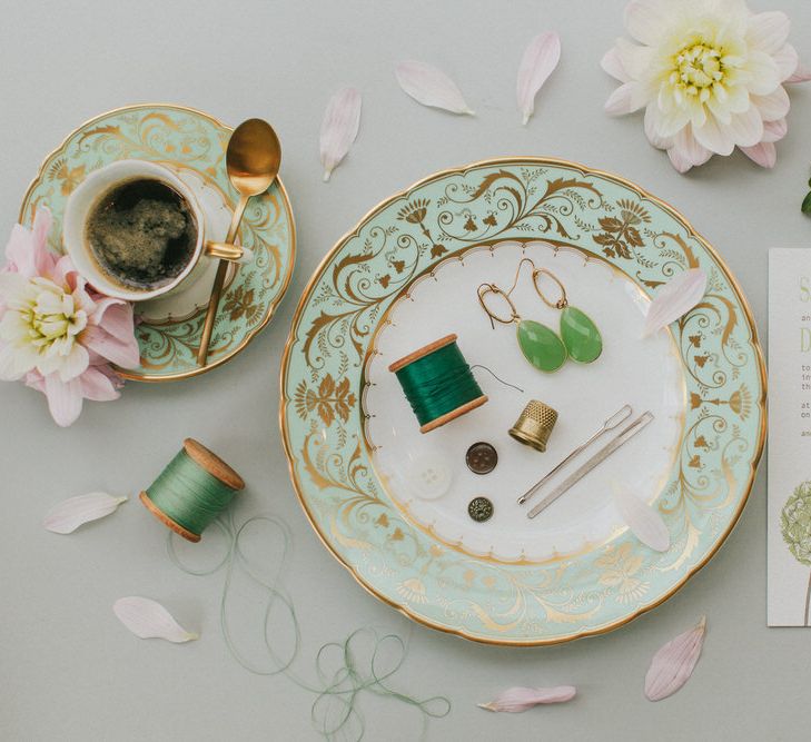 Delicate & Beautiful China Plates From The Wedding Shop