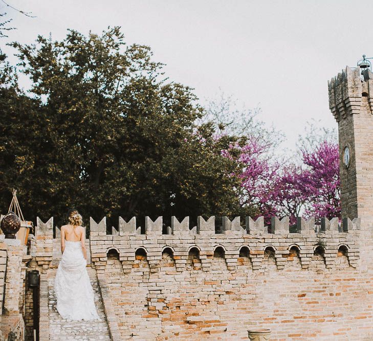 Italian Wedding Inspiration At A Neoclassical Villa With A Pale Pink & Marsala Colour Palette Images By Andrea Calvano