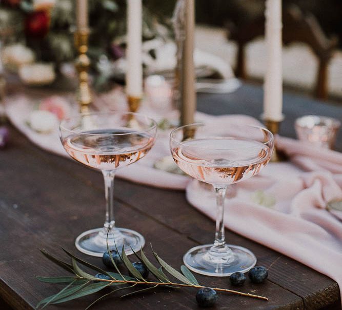 Italian Wedding Inspiration At A Neoclassical Villa With A Pale Pink & Marsala Colour Palette Images By Andrea Calvano