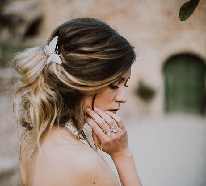 Italian Wedding Inspiration At A Neoclassical Villa With A Pale Pink & Marsala Colour Palette Images By Andrea Calvano