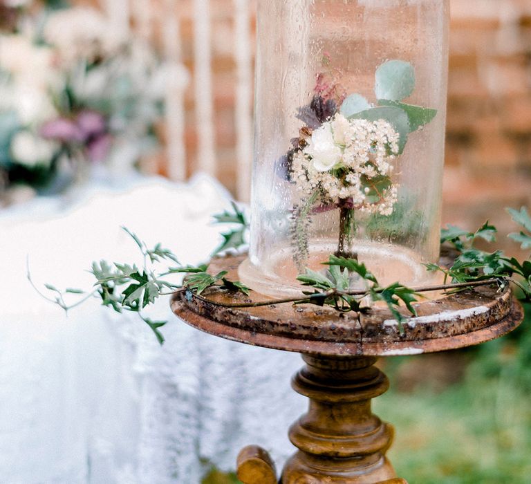 Romantic Florals by Fallen Flower Design | Dreamy Floral Fairytale Wedding Inspiration at Great Lodge in Essex | Kathryn Hopkins Fine Art Photography