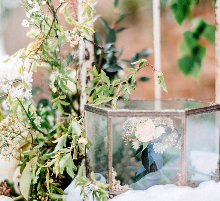 Romantic Florals by Fallen Flower Design | Dreamy Floral Fairytale Wedding Inspiration at Great Lodge in Essex | Kathryn Hopkins Fine Art Photography