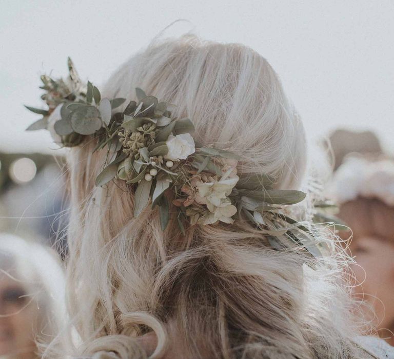 Abbi From Save The Date Magazine Gets Married Wearing Margaux Taridts & Grace Loves Lace Outdoor Festival Wedding With Tipis, Bell Tent Camping & Festoon Lights