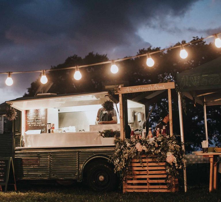 Abbi From Save The Date Magazine Gets Married Wearing Margaux Taridts & Grace Loves Lace Outdoor Festival Wedding With Tipis, Bell Tent Camping & Festoon Lights