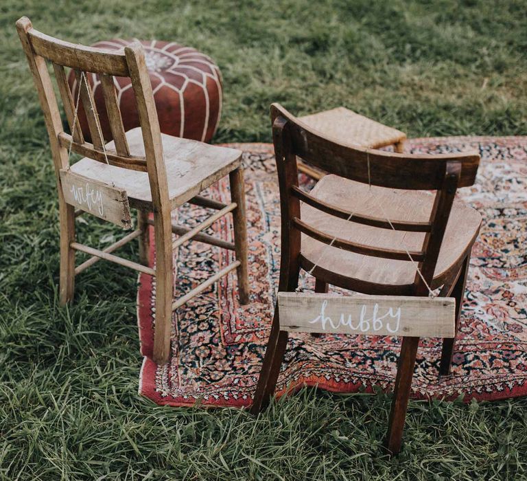 Abbi From Save The Date Magazine Gets Married Wearing Margaux Taridts & Grace Loves Lace Outdoor Festival Wedding With Tipis, Bell Tent Camping & Festoon Lights