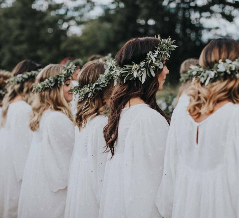 Abbi From Save The Date Magazine Gets Married Wearing Margaux Taridts & Grace Loves Lace Outdoor Festival Wedding With Tipis, Bell Tent Camping & Festoon Lights