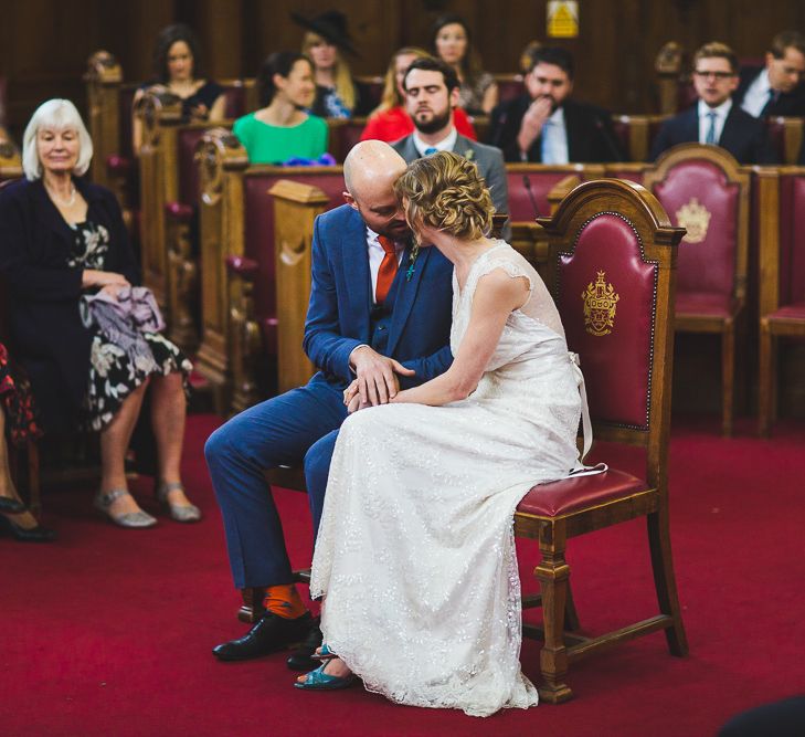 Stylish Budget Wedding In London Images From S6 Photography and Film by This Modern Revelry