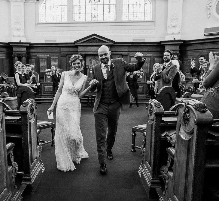 Stylish Budget Wedding In London Images From S6 Photography and Film by This Modern Revelry