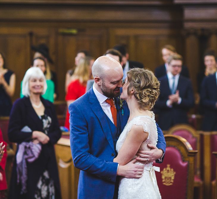 Stylish Budget Wedding In London Images From S6 Photography and Film by This Modern Revelry