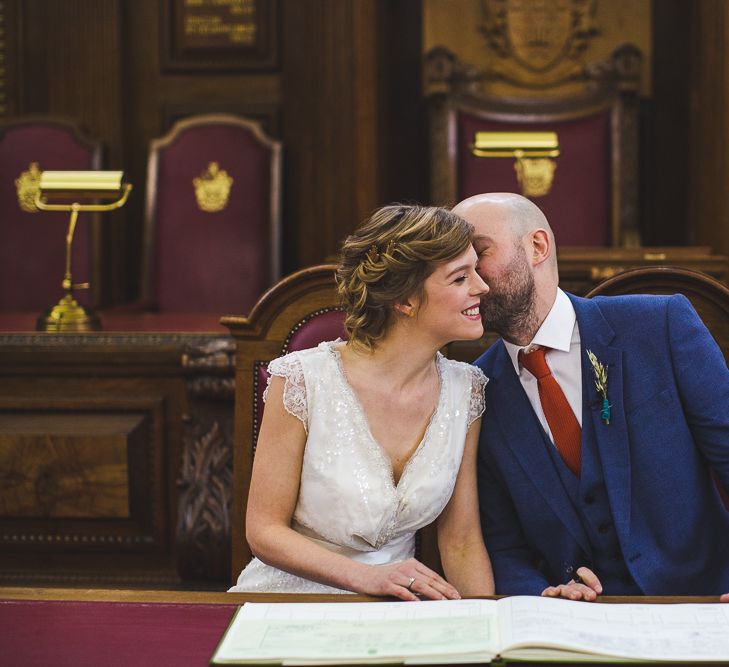 Stylish Budget Wedding In London Images From S6 Photography and Film by This Modern Revelry