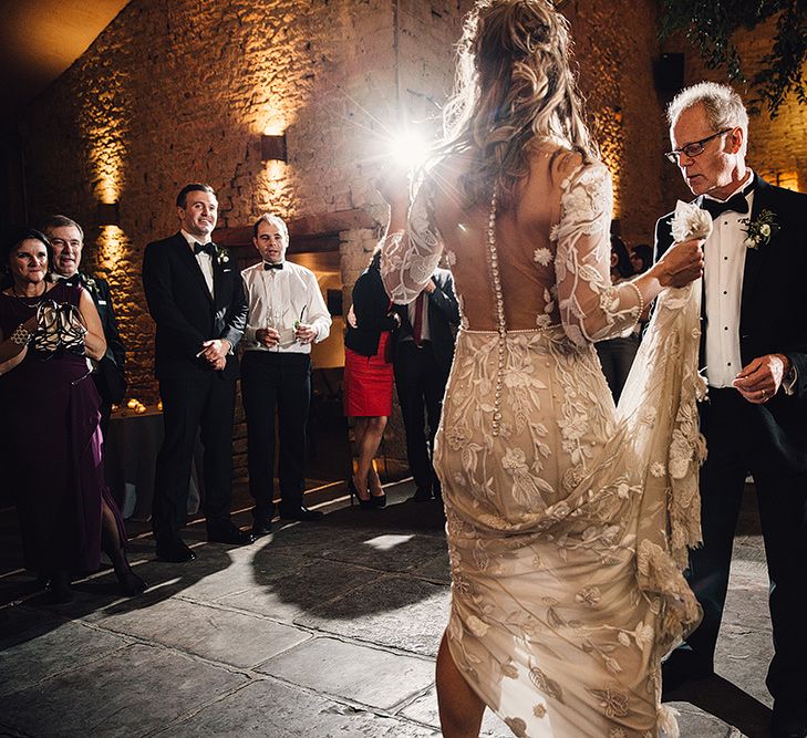 Father & Daughter Dance At Wedding