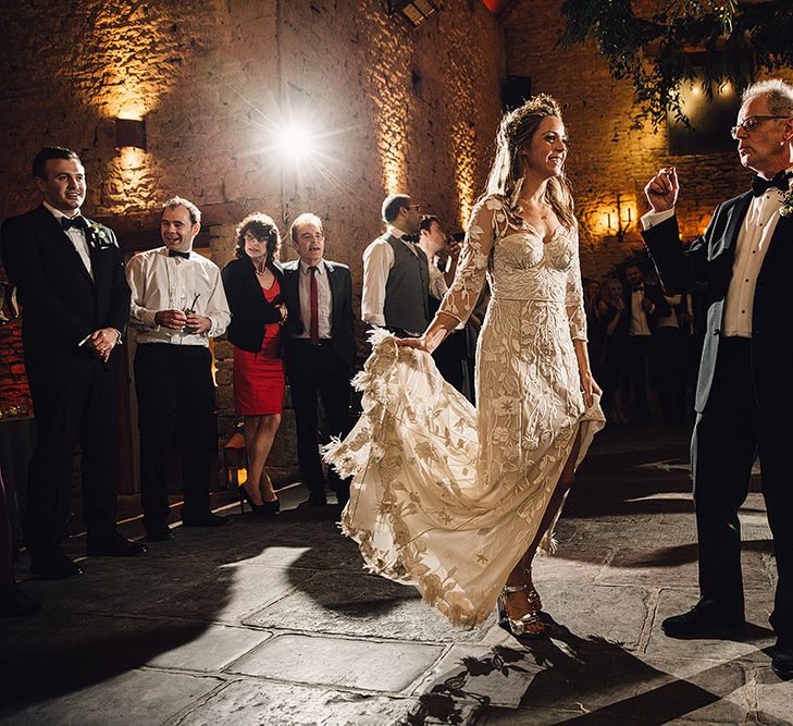 Father & Daughter Dance At Wedding