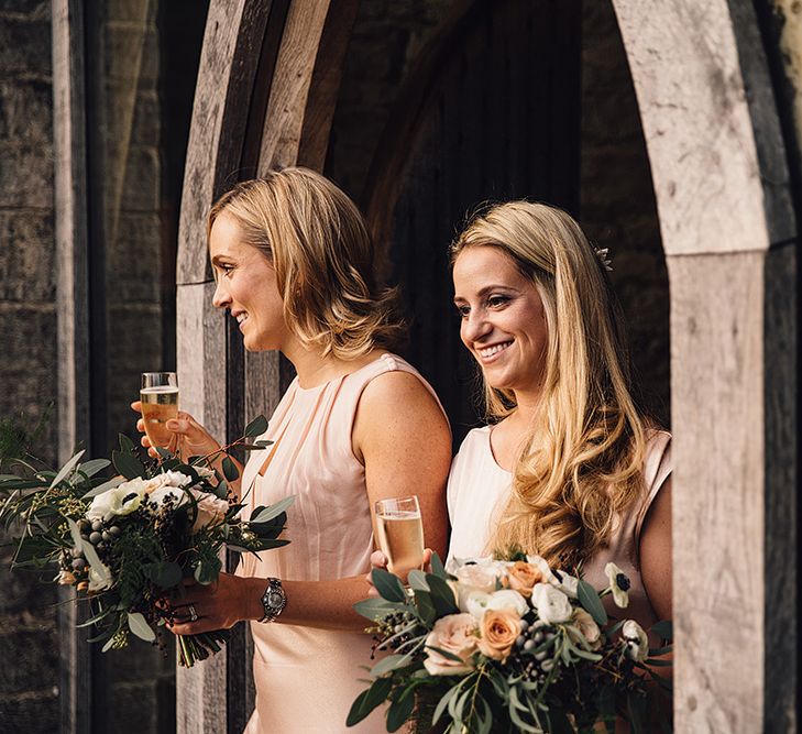 Bridesmaids In Ghost London Dresses