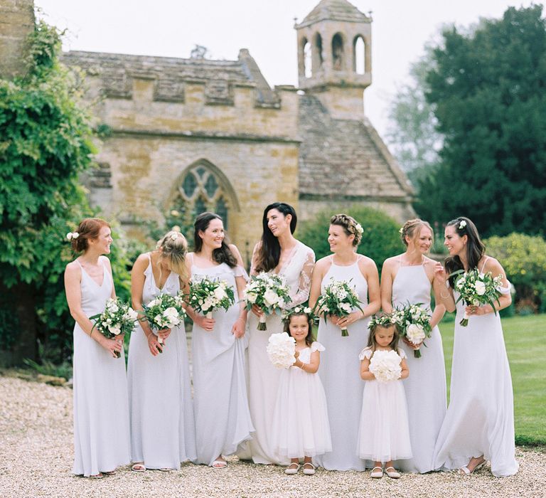 Elegant Wedding at Brympton House With Bride in Bespoke Wedding Dress