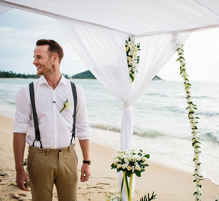 Groom at the Altar