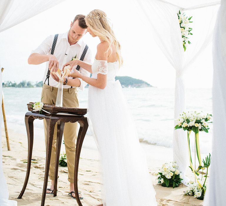 Beach Wedding Ceremony