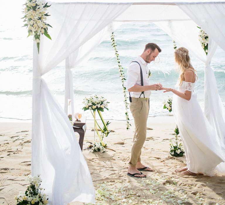 Beach Wedding Ceremony