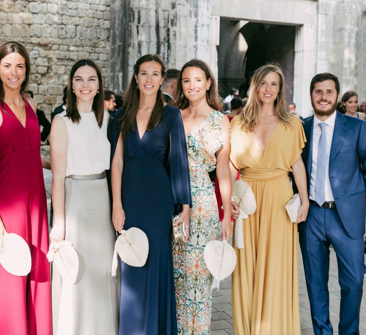 Brightly Coloured Bridesmaid Dresses