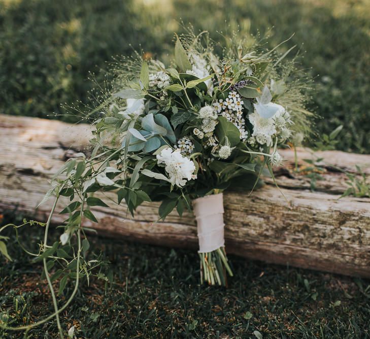 Greenery & Berry Bridal Bouquet