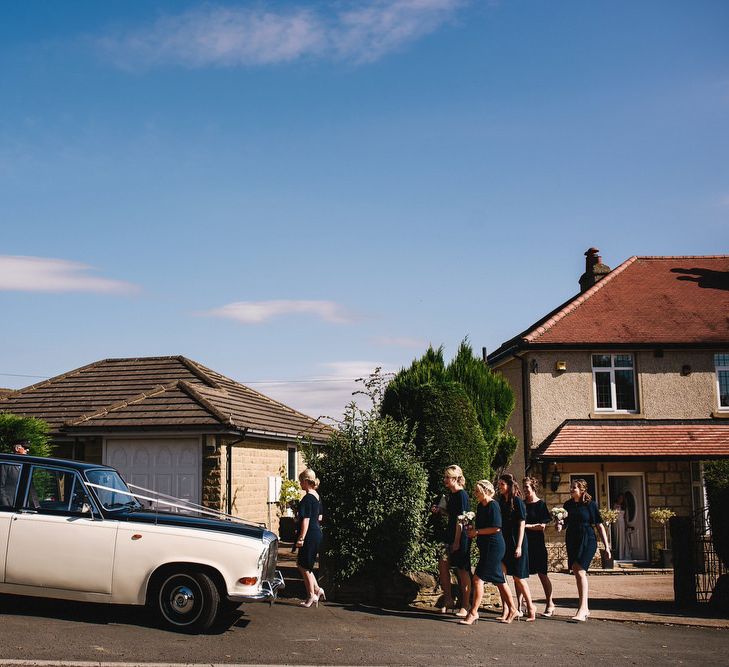 Vintage Wedding Car | Andy Gaines Photography