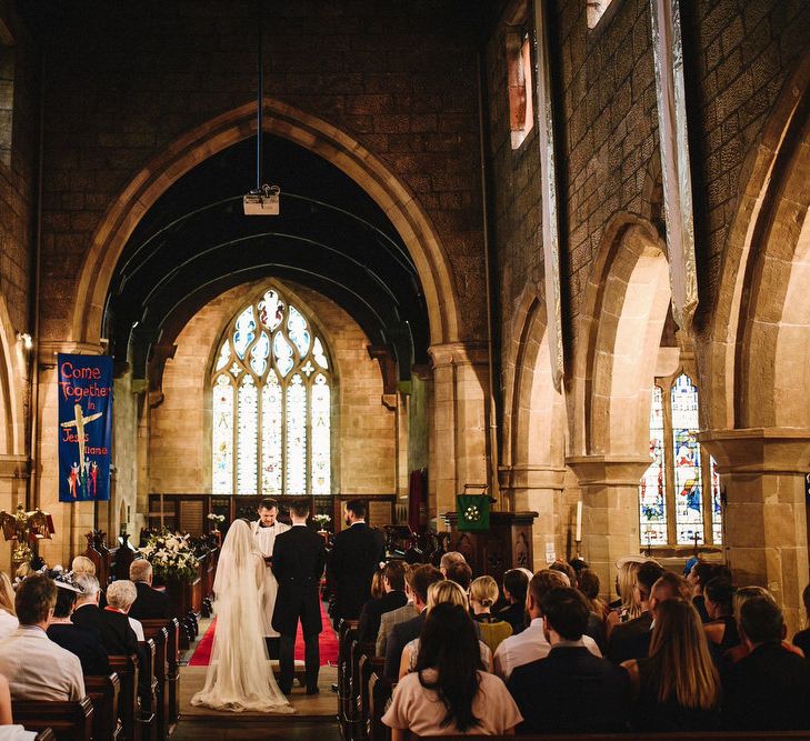 St Wilfrid’s Church in Calverley Wedding Ceremony | Andy Gaines Photography