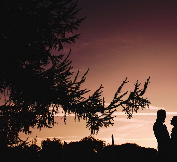 Dusk Wedding Portrait | Andy Gaines Photography